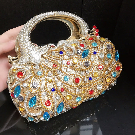 Women's Innovative Classic Colorful Diamond Crystal Evening Bags