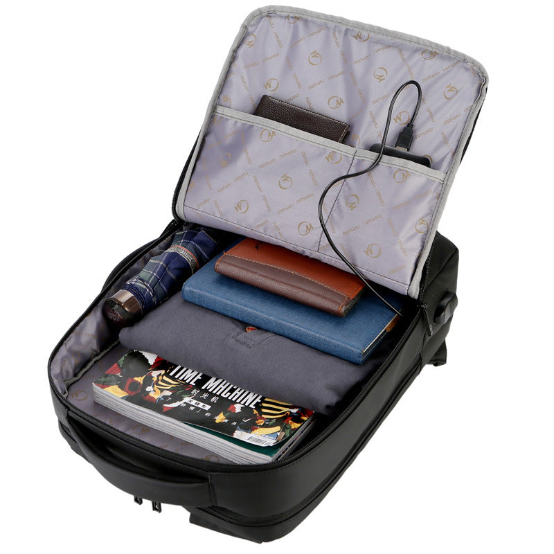 Men's New Distribution Business Waterproof Computer Backpacks