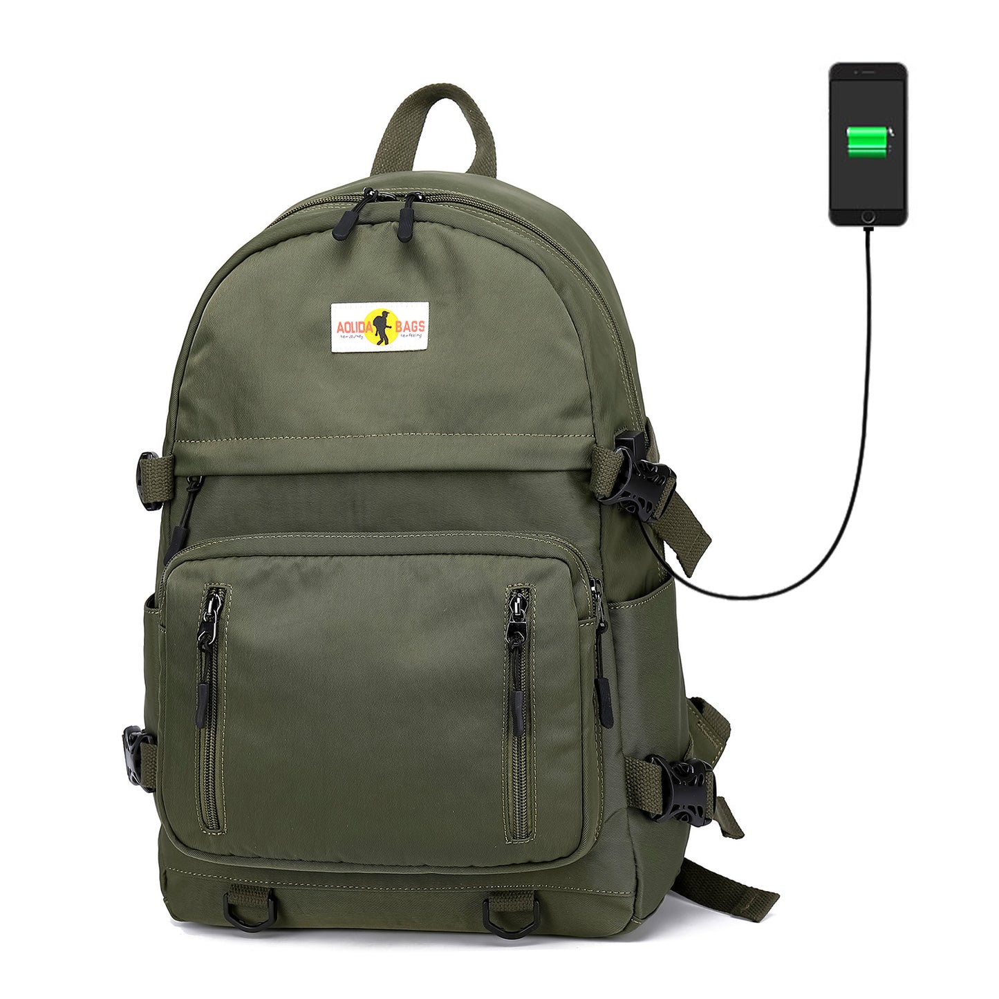 Women's & Men's & Junior High College Unisex Fashion Backpacks