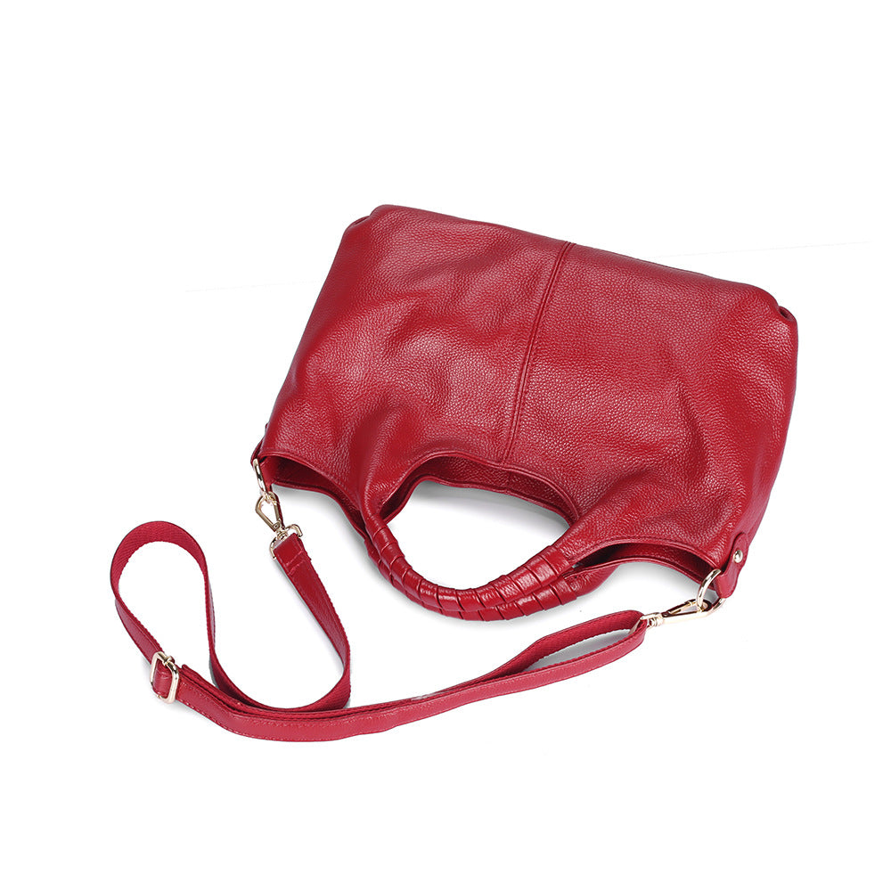 Women's Genuine Leather For Moms Practical Fashion Handbags