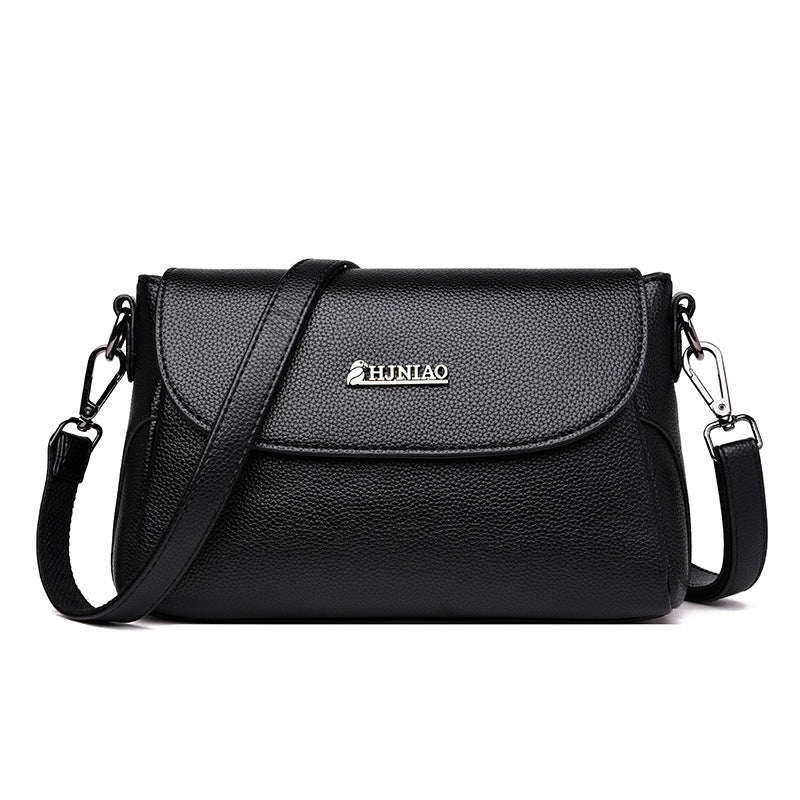 Women's Fashion Mom Soft Leather Elegant Crossbody Bags