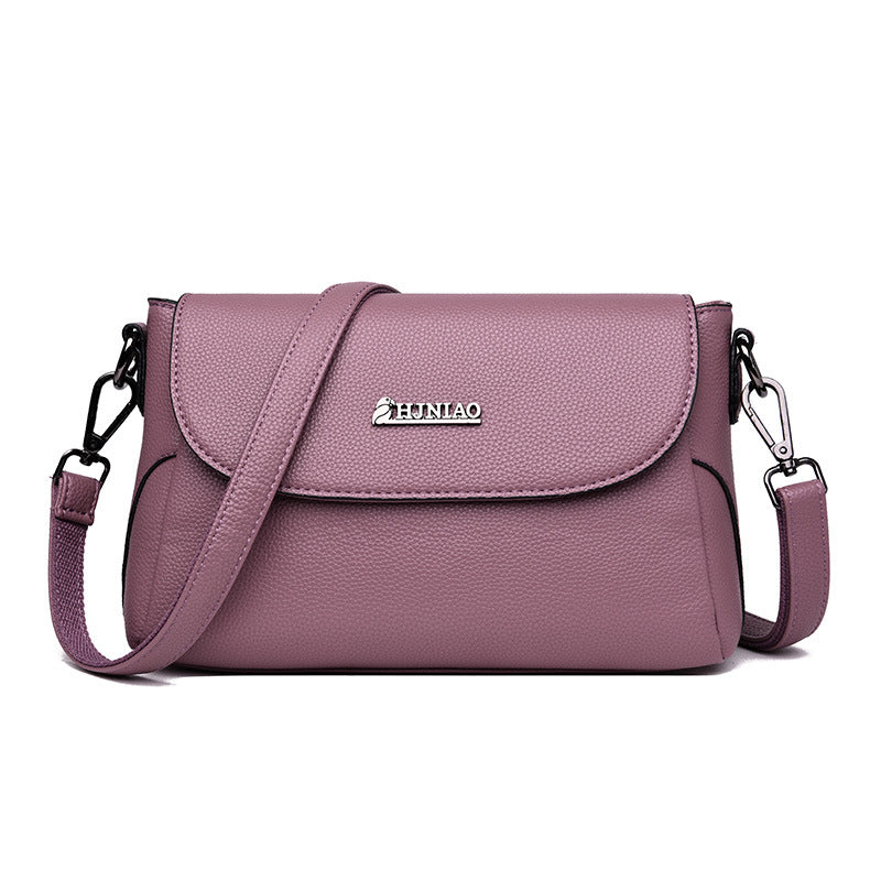Women's Fashion Mom Soft Leather Elegant Crossbody Bags