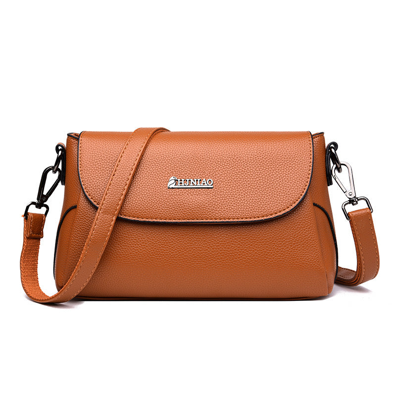 Women's Fashion Mom Soft Leather Elegant Crossbody Bags