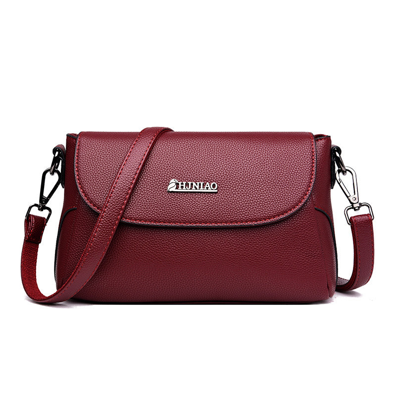 Women's Fashion Mom Soft Leather Elegant Crossbody Bags