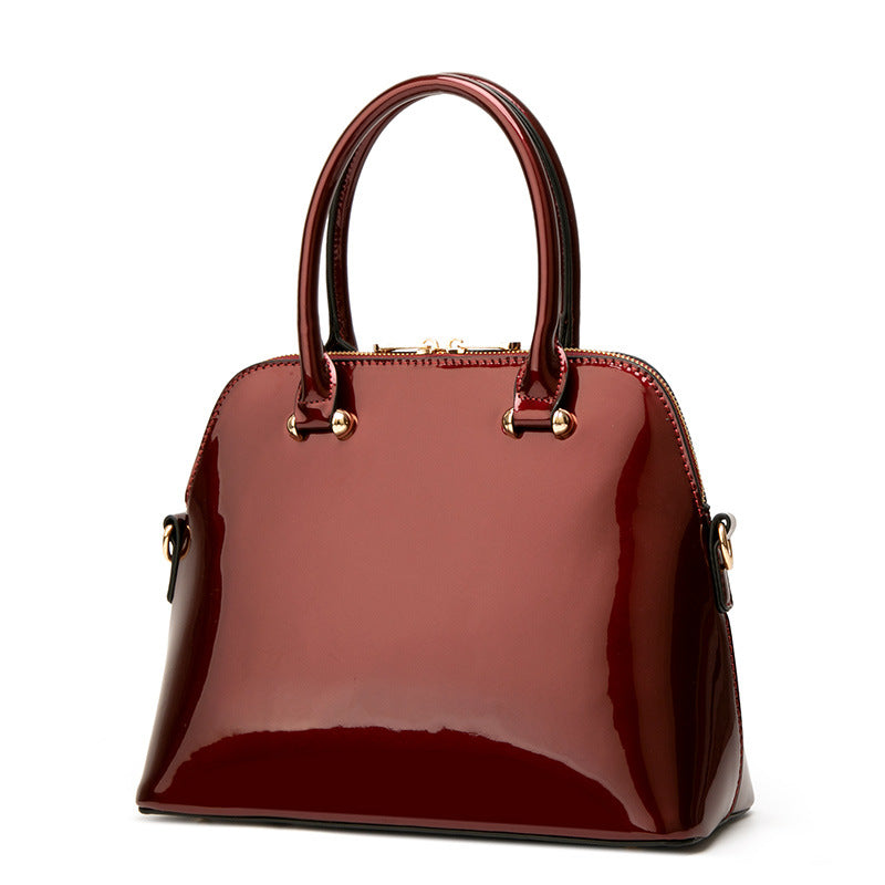 Women's Bridal Wedding Fashion Shiny Surface Patent Bags