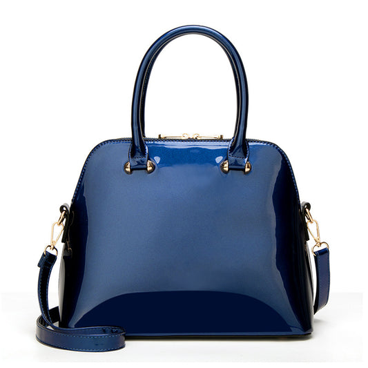 Women's Bridal Wedding Fashion Shiny Surface Patent Bags