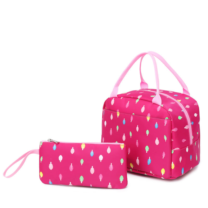 Women's & Men's & Fashion Printing Insulation Three-piece Backpacks