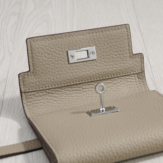 Women's Kelly Short Genuine Leather Lady's Three Ladies Wallets