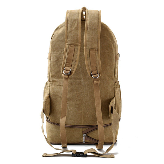 Women's & Men's & Canvas Traveling Large Capacity Hiking Backpacks