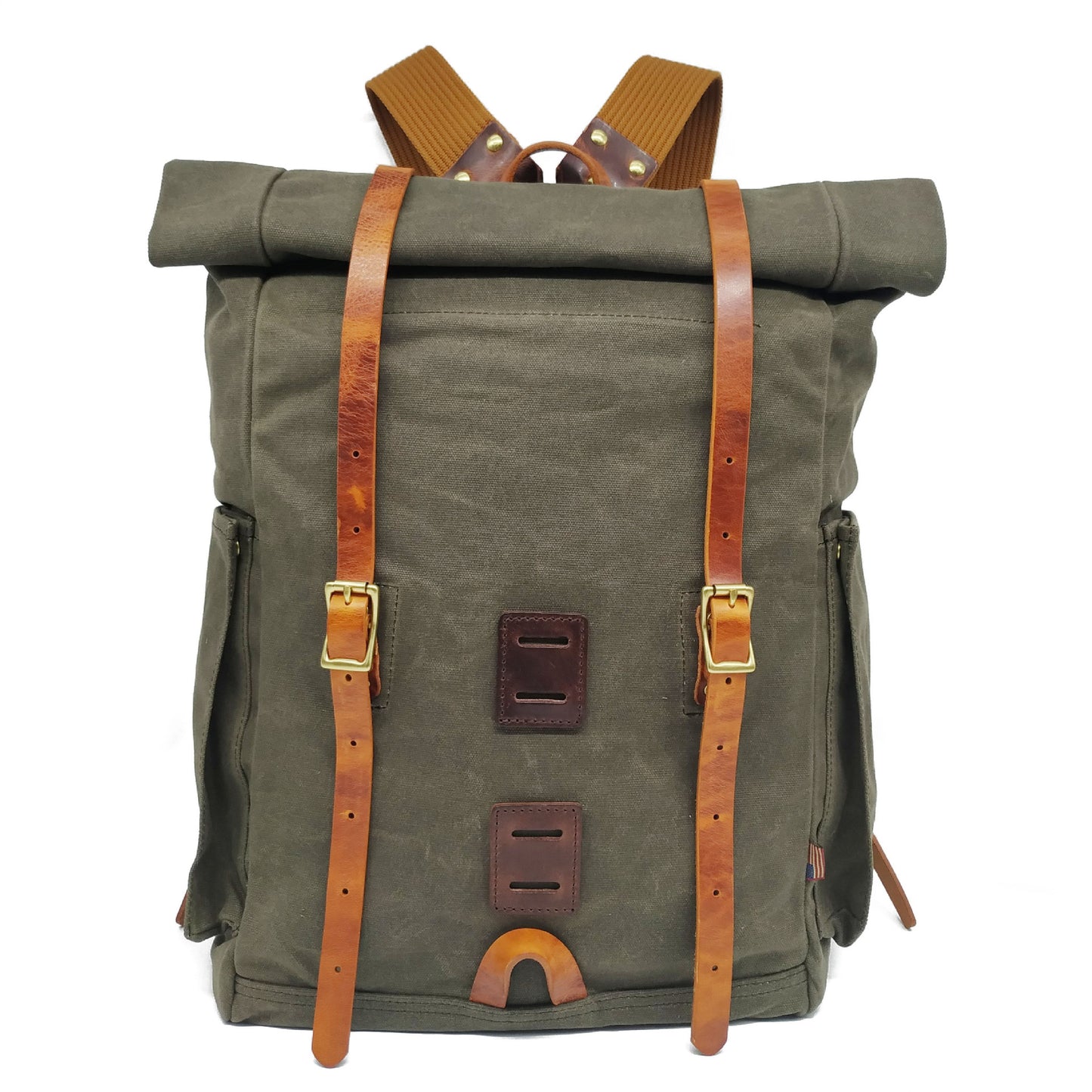 American Vintage Canvas Italy Large Capacity Backpacks