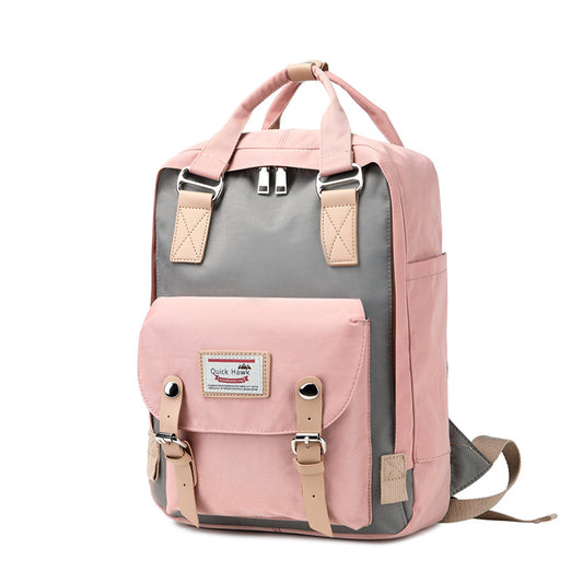 Women's Doughnut Korean High Primary Campus Oxford Bags