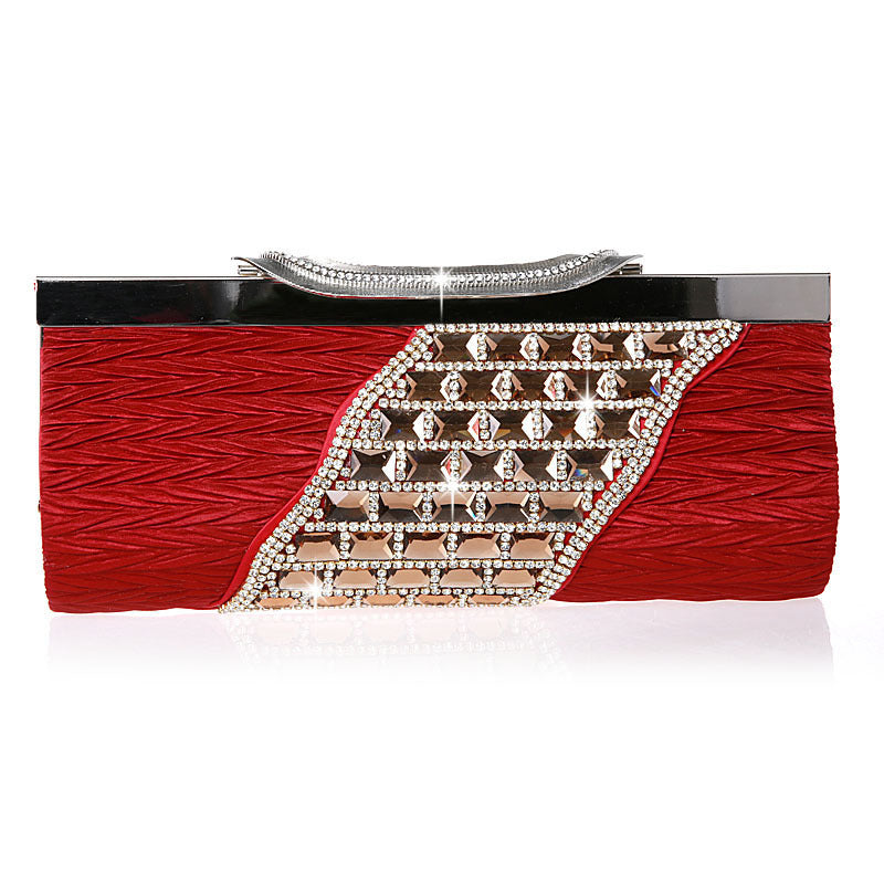 Rhinestone Fashion Dinner Banquet Clutch Easy Handbags