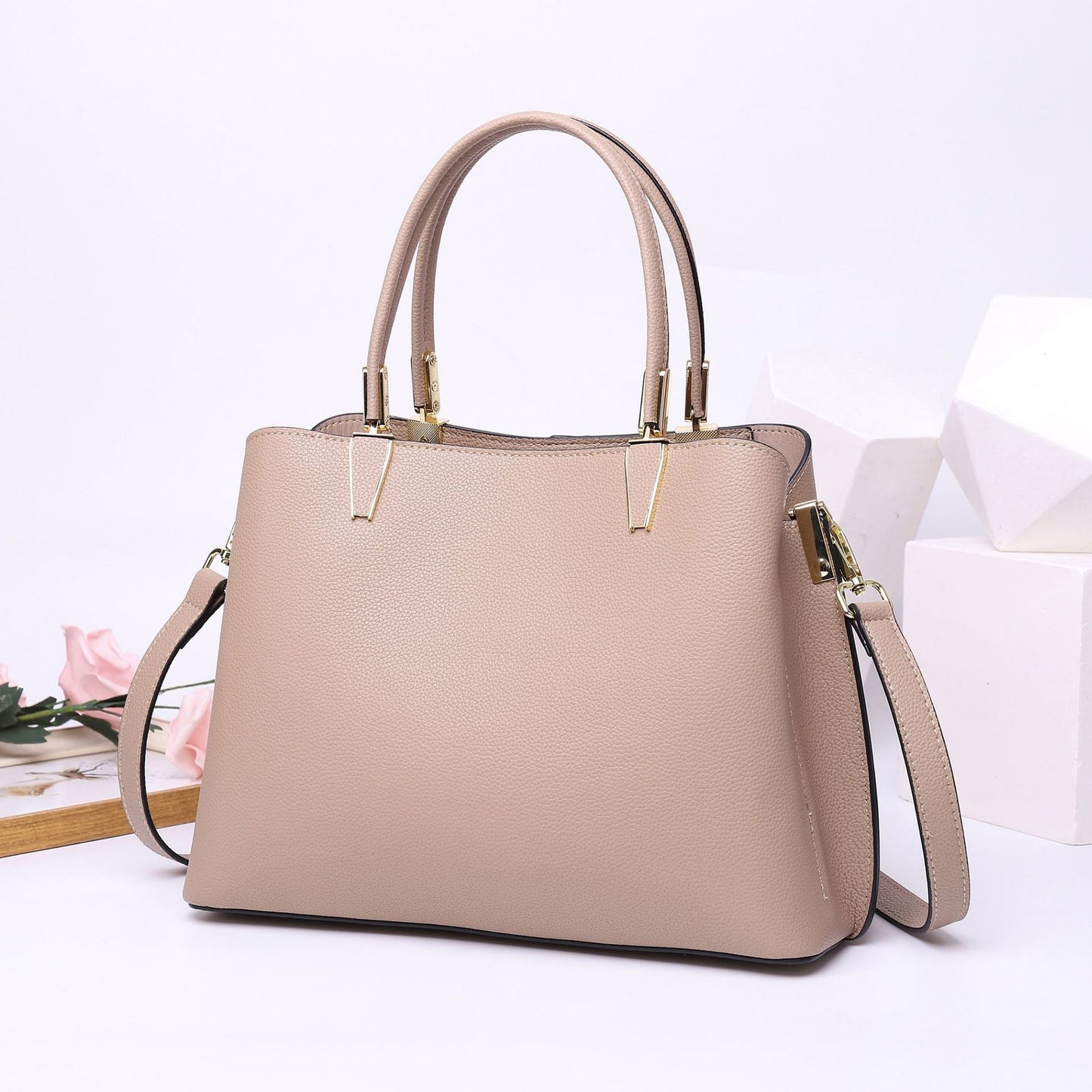Women's Fashion For Simple Leather Mom Handbags