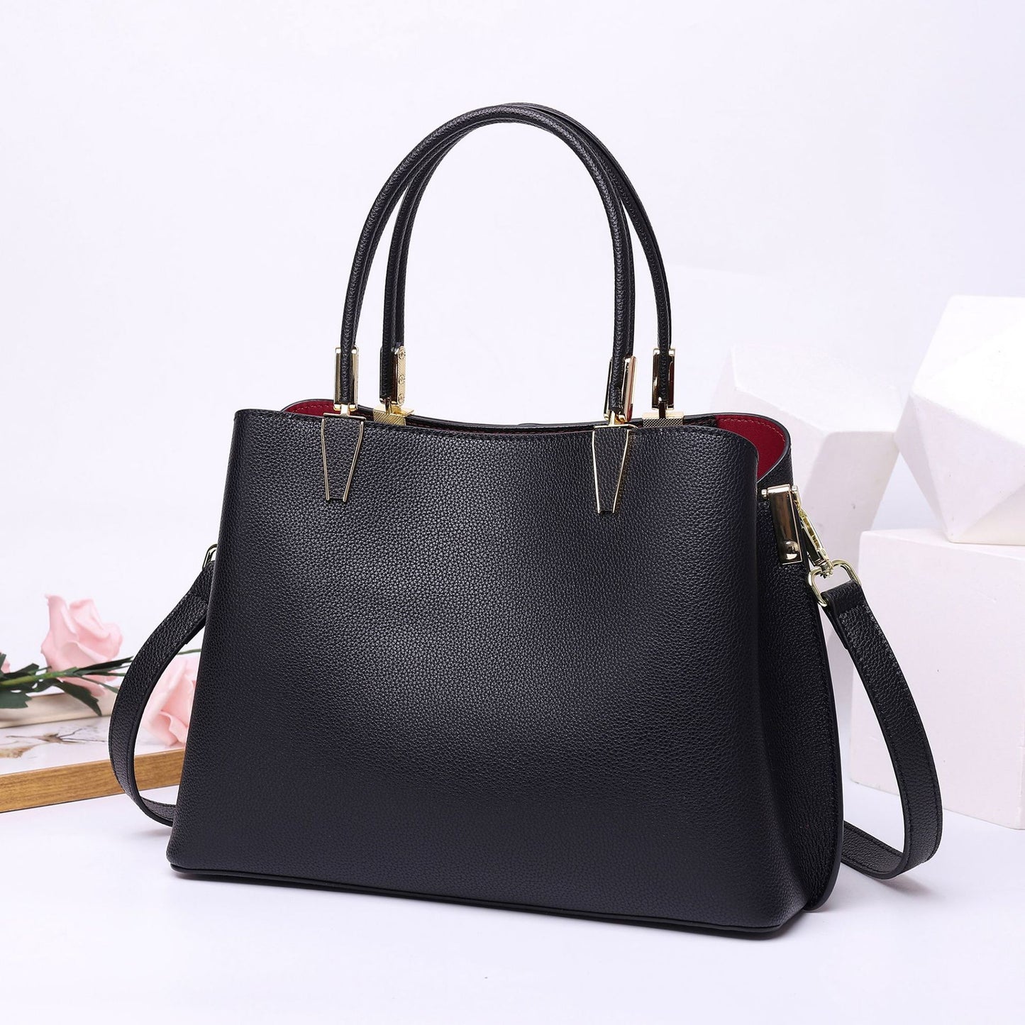 Women's Fashion For Simple Leather Mom Handbags