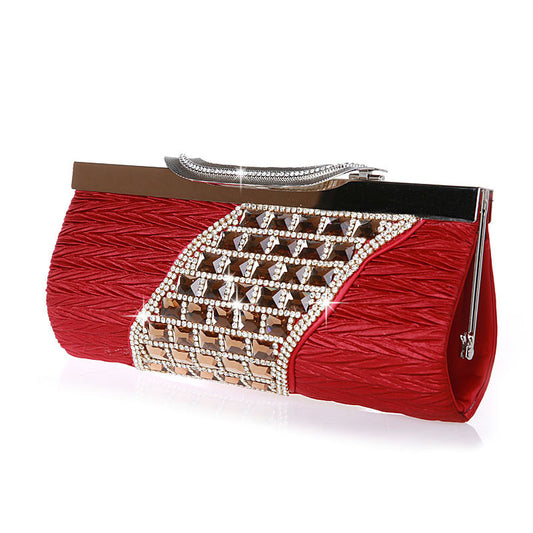 Rhinestone Fashion Dinner Banquet Clutch Easy Handbags