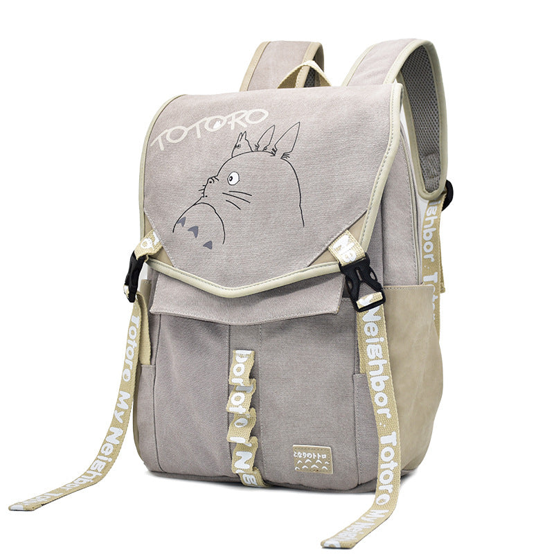 Anime One Piece Fire Shadow Attack Backpacks
