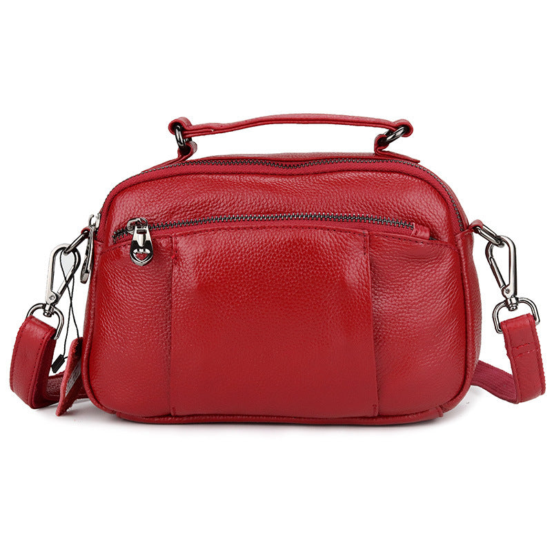 Women's Large Capacity Business Commuter First Layer Handbags