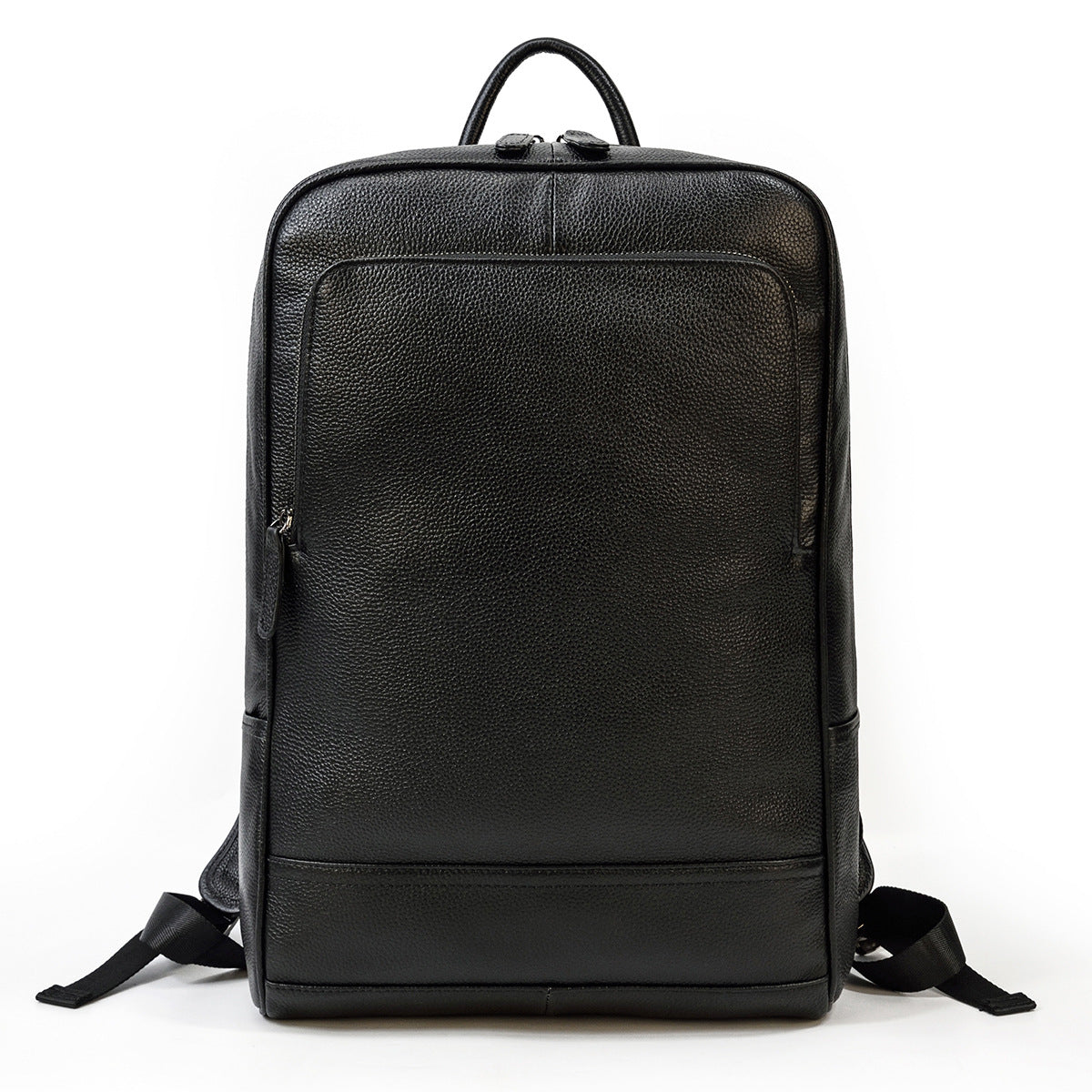 Classic Men's Simple Fashion Leather Cowhide Backpacks