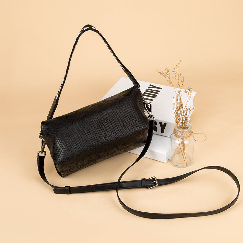 Women's Niche Genuine Leather First Layer Cowhide Crossbody Bags
