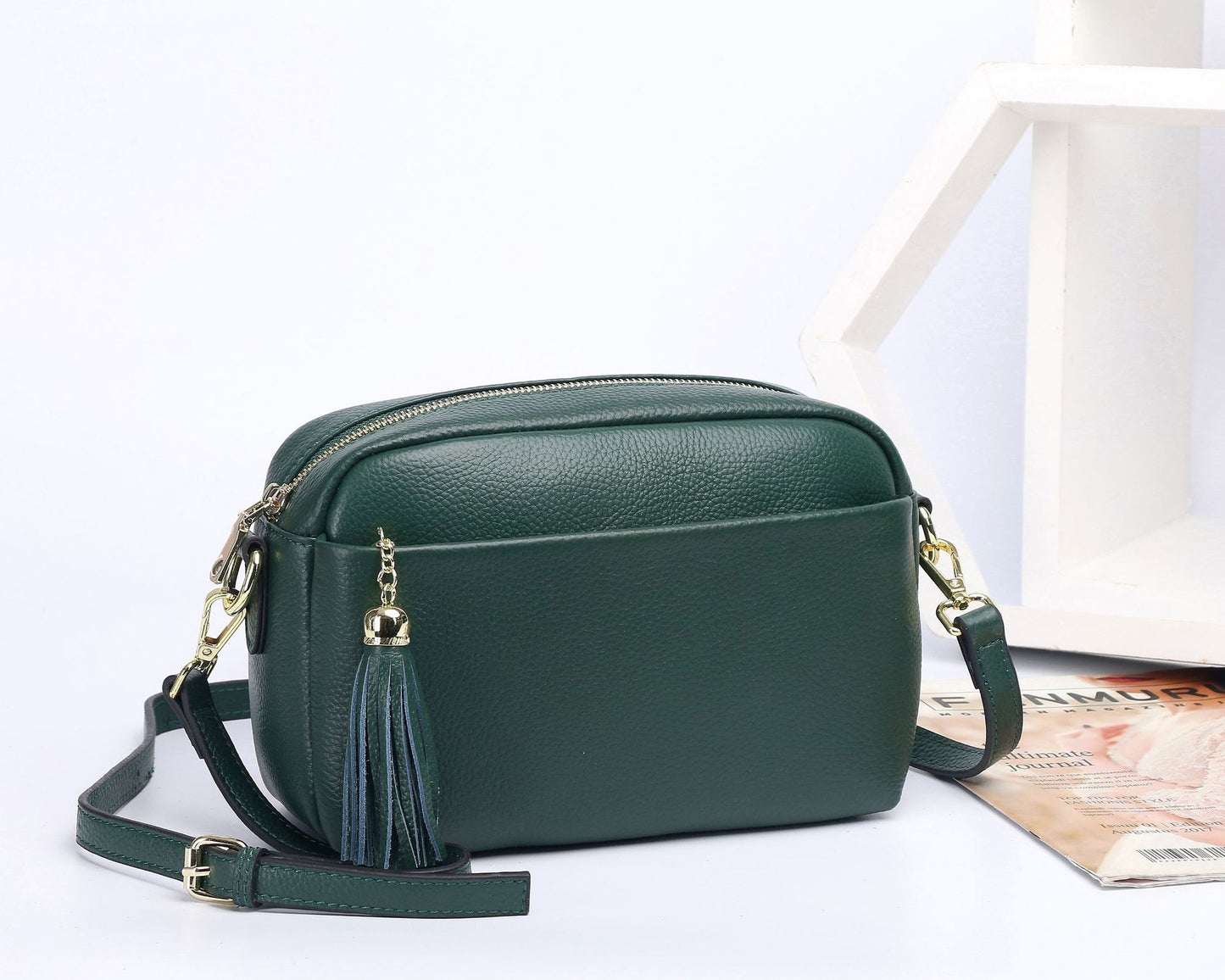 Women's Niche Design First Layer Leather Genuine Shoulder Bags