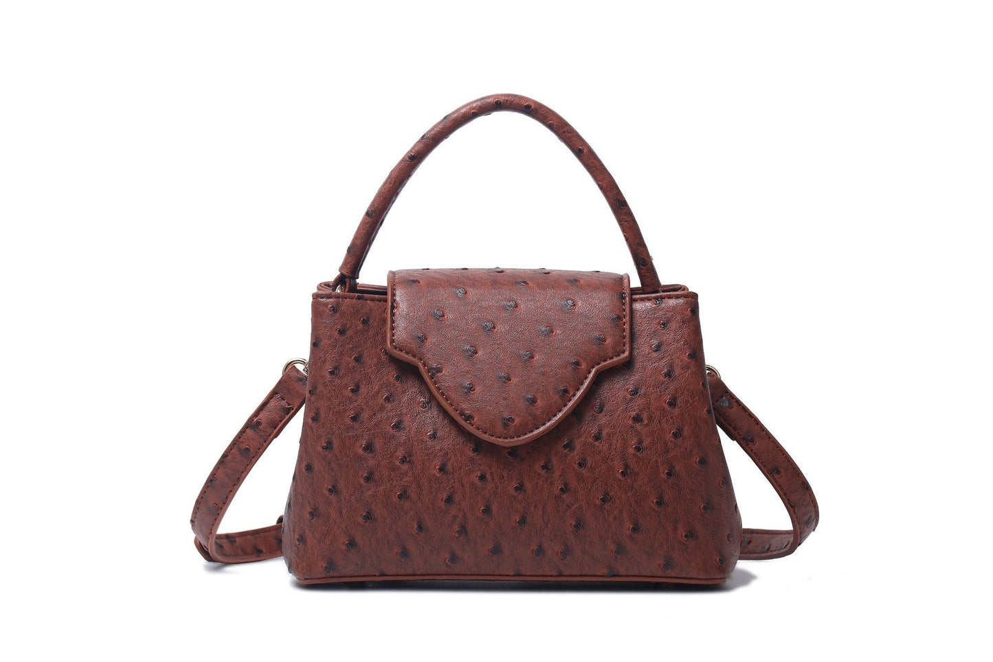 Women's Snake Pattern Fashion Ostrich Grain Bags