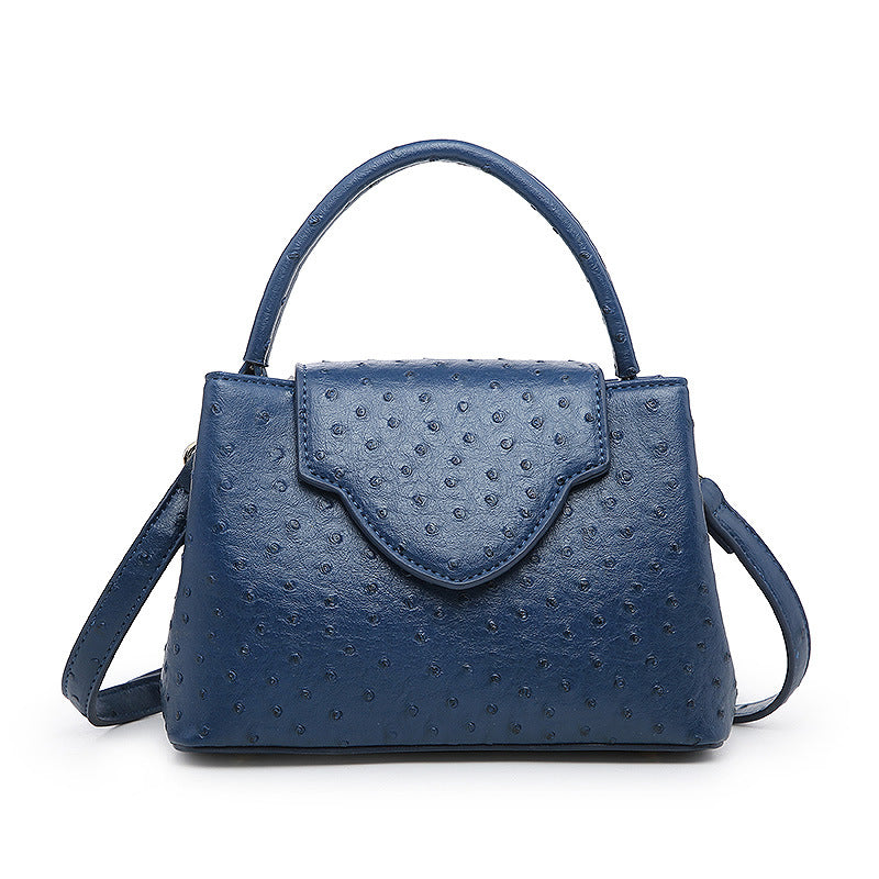 Women's Snake Pattern Fashion Ostrich Grain Bags