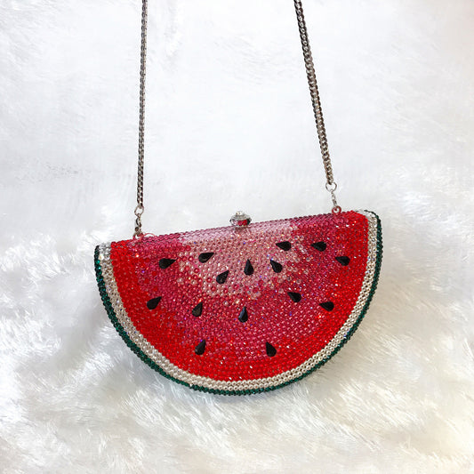 Crystal Full Of Diamond Handmade Metal Inlaid Evening Bags