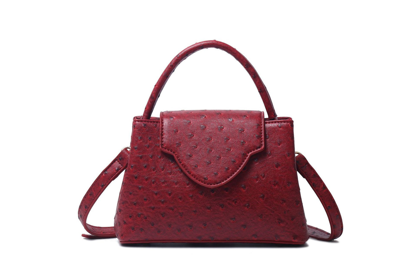 Women's Snake Pattern Fashion Ostrich Grain Bags