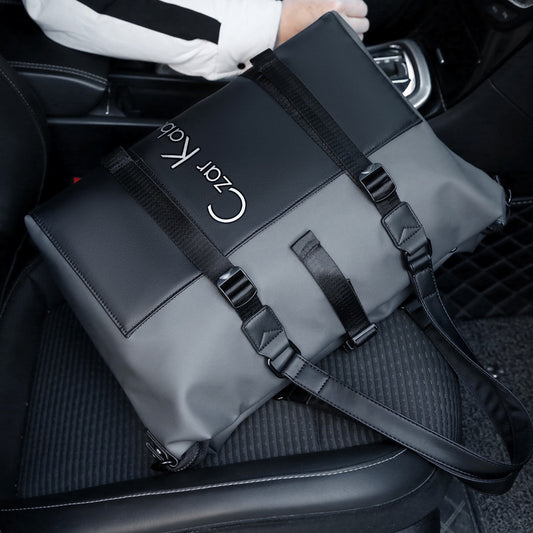 Large Capacity Waterproof Fashion Nylon Portable Men's Handbags