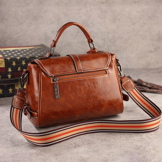 Women's Paul Retro Fashion Underarm Portable Large Handbags