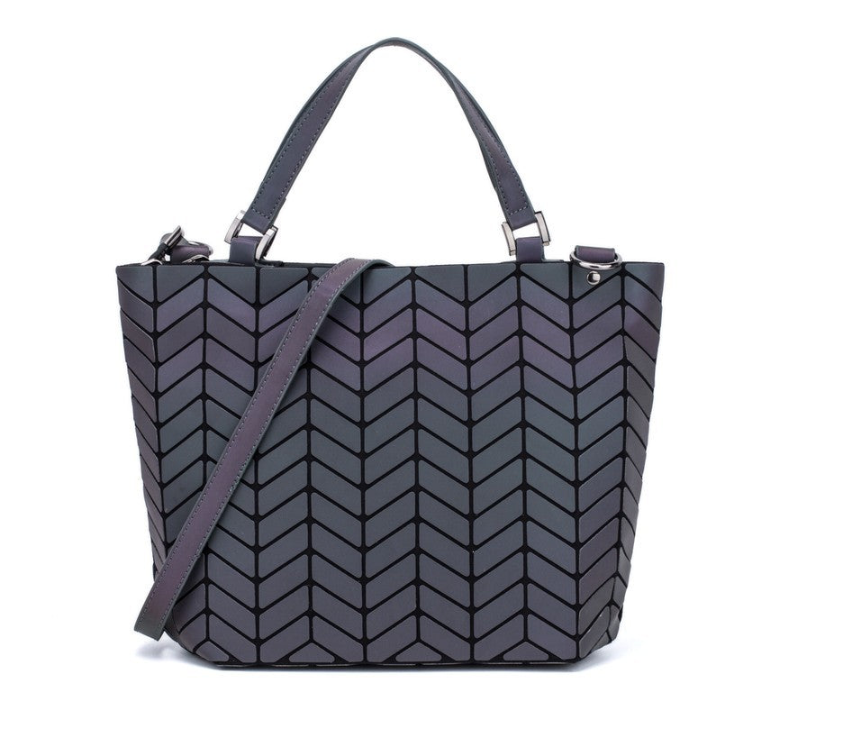 Women's Luminous Medium Geometric Rhombus Single Handbags