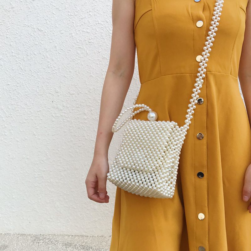 Women's Woven Vintage Handmade Beaded Versatile Evening Bags