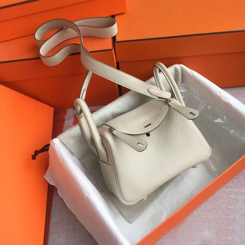 Women's Lindy Mini Doctor Cow Leather Portable Bags