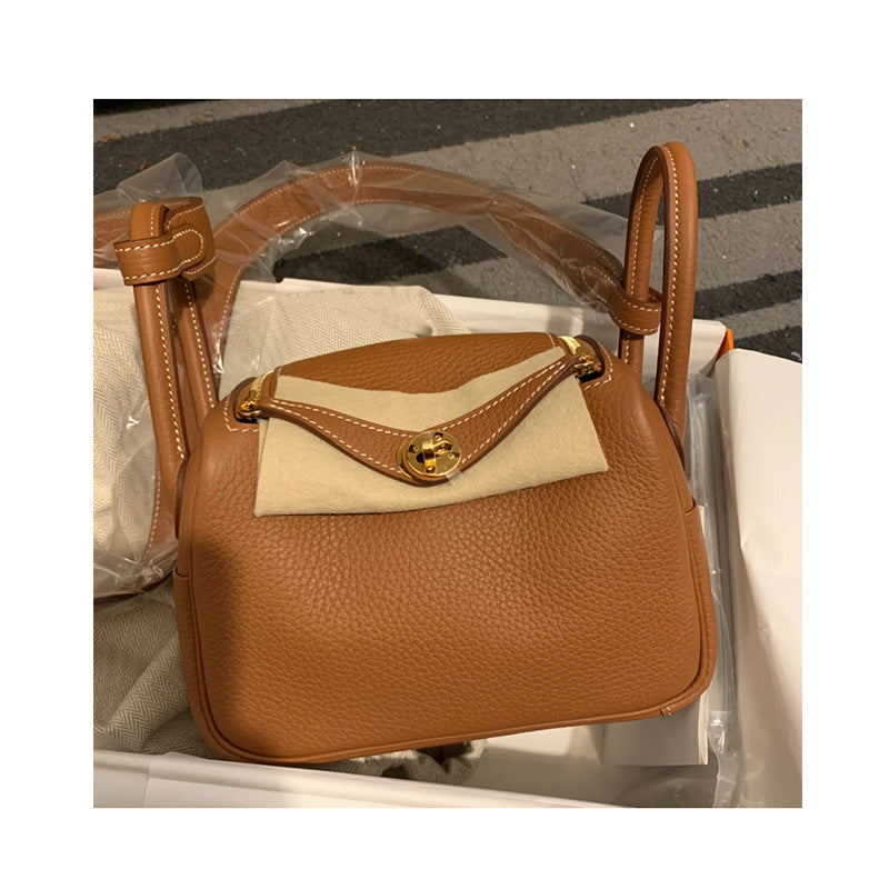 Women's Lindy Mini Doctor Cow Leather Portable Bags