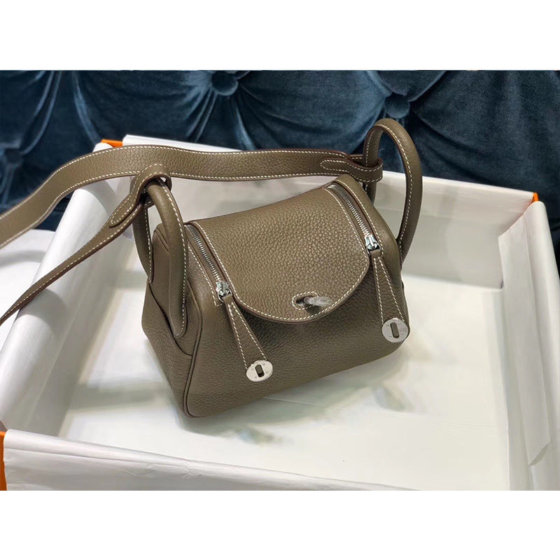 Women's Lindy Mini Doctor Cow Leather Portable Bags