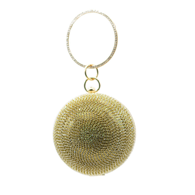 Dinner Diamond Banquet Clutch Ball Spherical Evening Bags