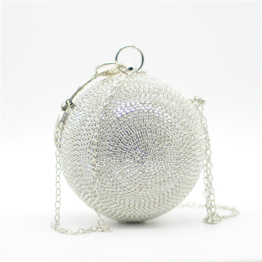 Dinner Diamond Banquet Clutch Ball Spherical Evening Bags