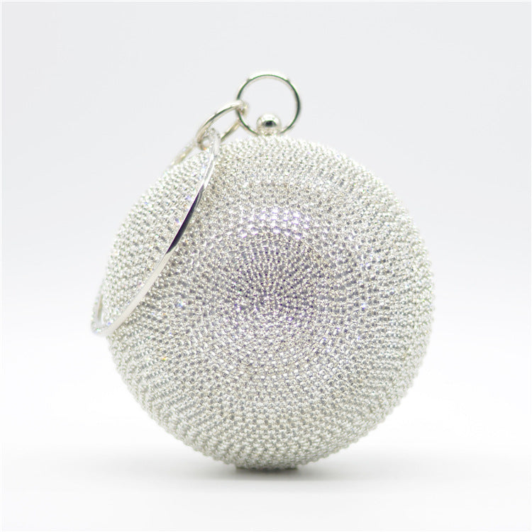 Dinner Diamond Banquet Clutch Ball Spherical Evening Bags