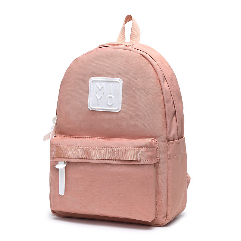 Campus High Nylon Waterproof Leisure Cute Backpacks