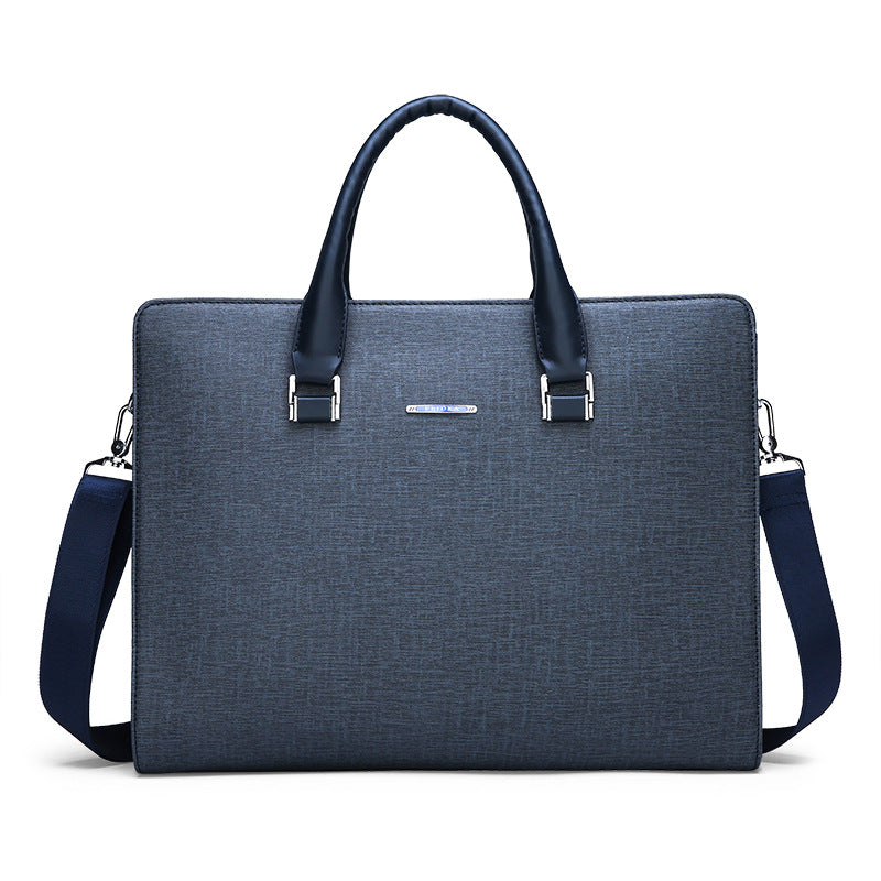 Men's Trendy Fashion Computer Business Big Men's Handbags