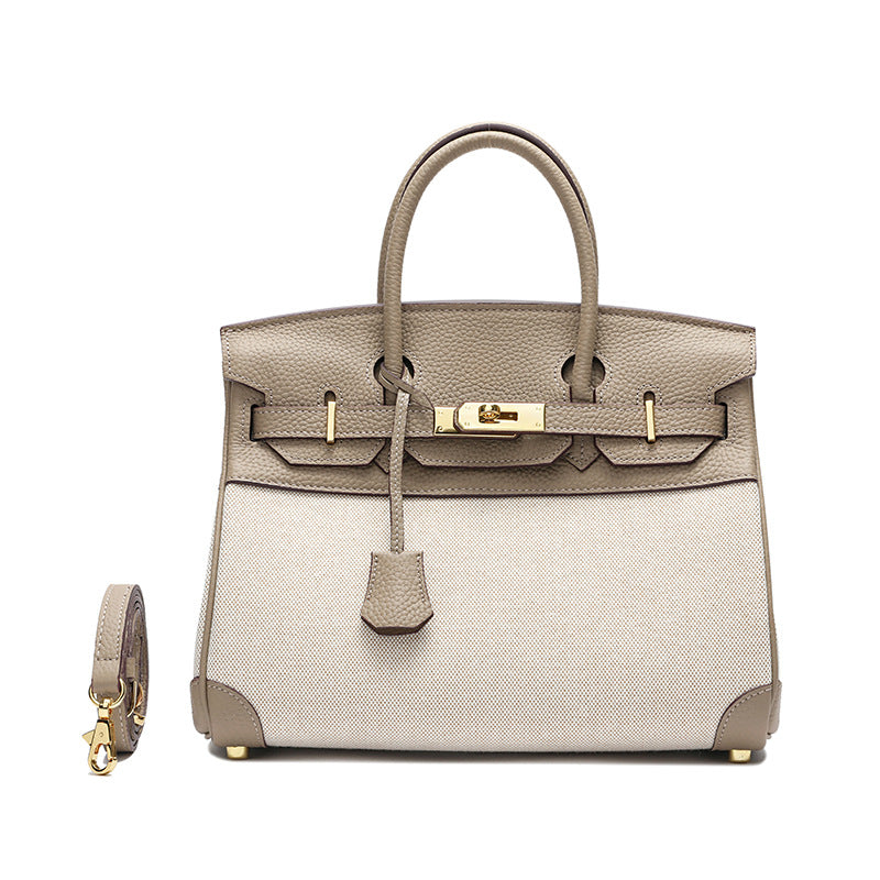 Women's Top Layer Cowhide Large Capacity Summer Bags