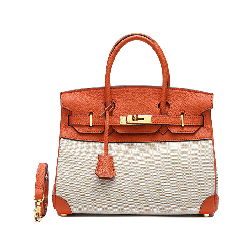 Women's Top Layer Cowhide Large Capacity Summer Bags