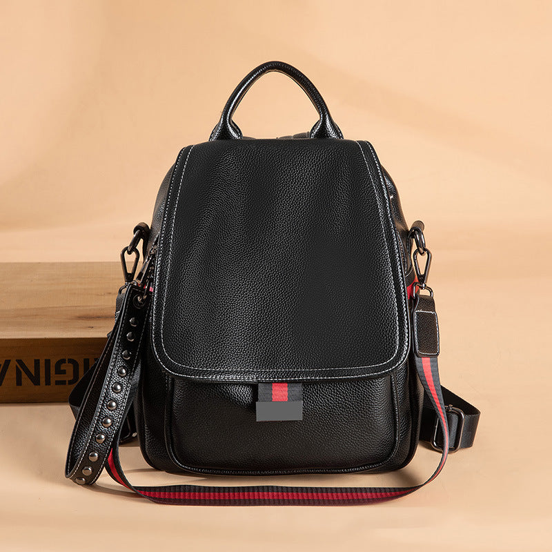 Women's Large Capacity Fashion Korean Leisure Soft Backpacks