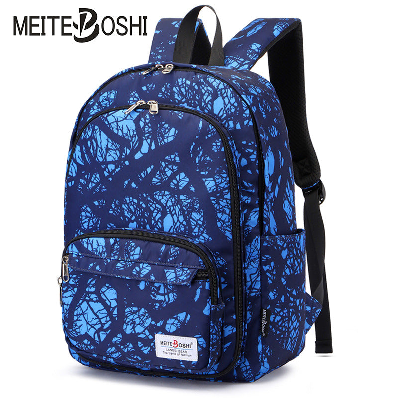 Cloth Waterproof Campus Two Three Four Five Six Seven Backpacks