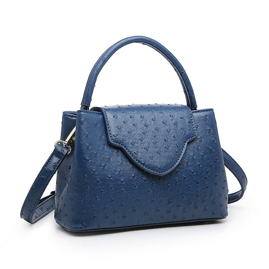 Women's Snake Pattern Fashion Ostrich Grain Bags