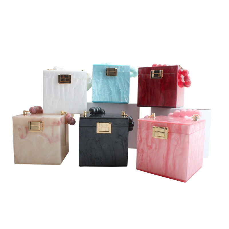 Women's Summer Fashion Personality Acrylic Dinner Evening Bags