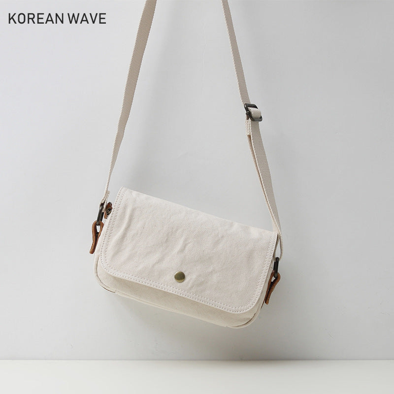 Cool Leisure Canvas Retro Versatile Back Crossbody Bags