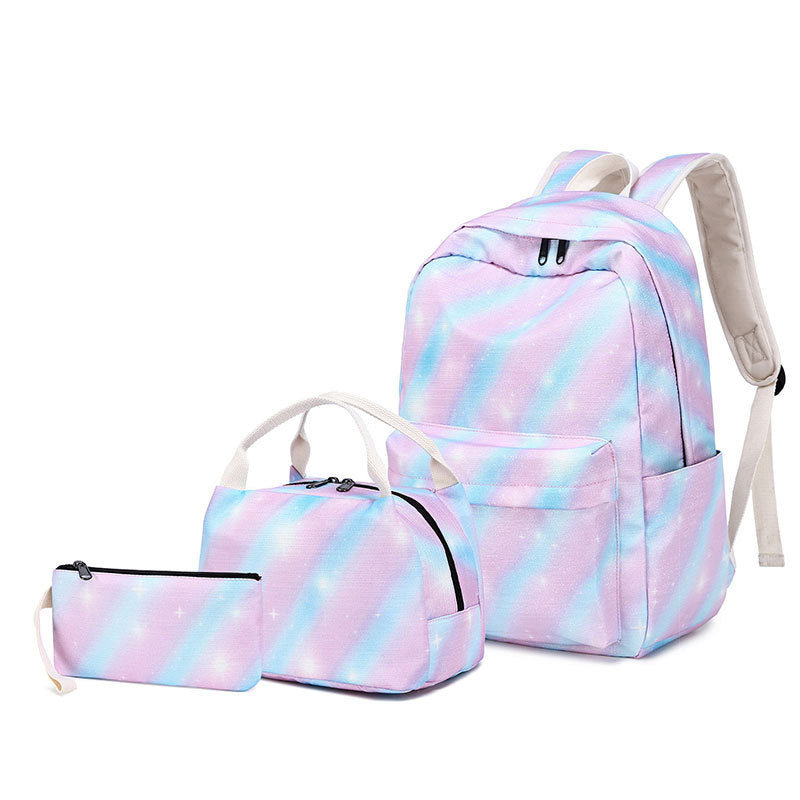 Women's Elegant Large Capacity Three-piece Commuter Backpacks