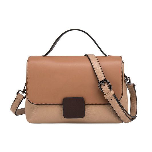 Women's Fashionable Soft Leather Simple Fashion Shoulder Bags