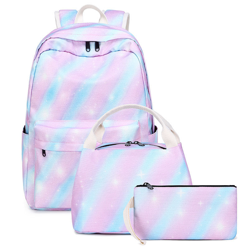 Women's Elegant Large Capacity Three-piece Commuter Backpacks
